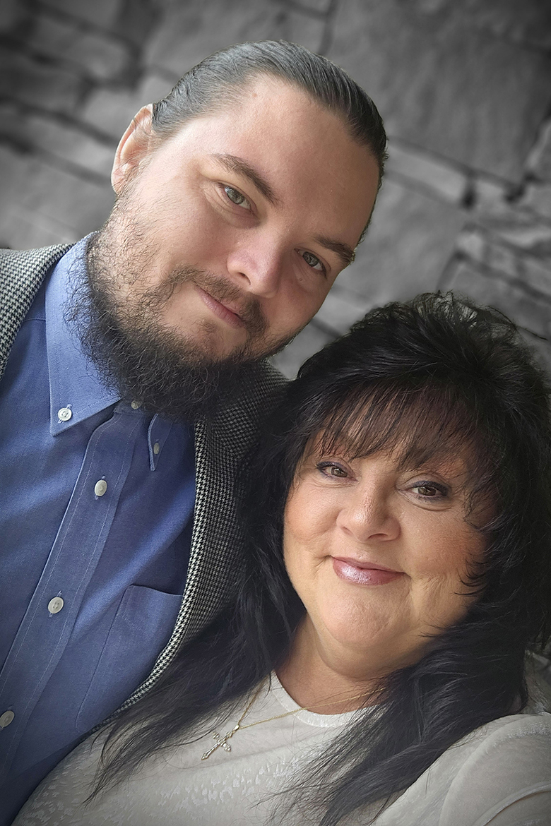 Middle Tennessee State University fall 2024 graduate Jared Yates, left, will be joined by his mother, Melissa Knight Williamson, right, to celebrate their graduations from University College’s Master of Professional Studies program during commencement set for Saturday, Dec. 14, in Murphy Center on campus in Murfreesboro Tenn. (Photo submitted)