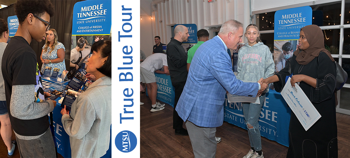 MTSU True Blue Tour Nashville and Clarksville feature promo