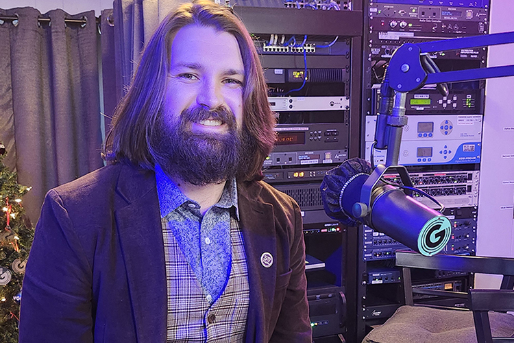 Middle Tennessee State University representatives recently appeared on WGNS Radio to discuss an upcoming special musical event, a special World War II exhibit on display, and a student-created free writing workshop.