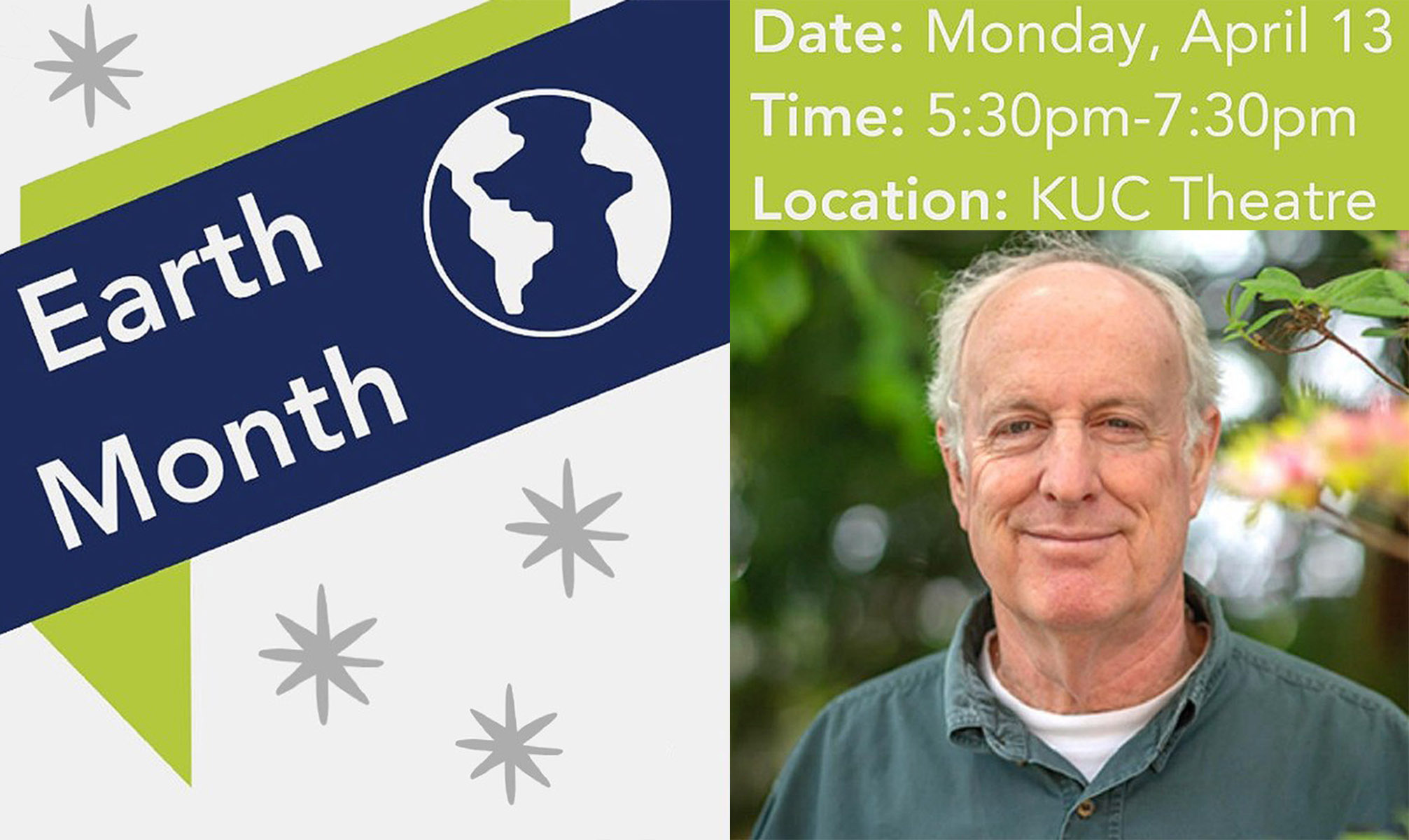 The Center for Energy and Sustainability at Middle Tennessee State University in Murfreesboro, Tenn., will host renowned author and conservationist Doug Tallamy, founder of Homegrown National Park, at 5:30 p.m. Monday, April 13, in Keathley University Center. The event is part of Earth Month activities held throughout April. (Submitted photo)