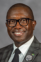Dr. Sylvester Lamin, associate professor, social work