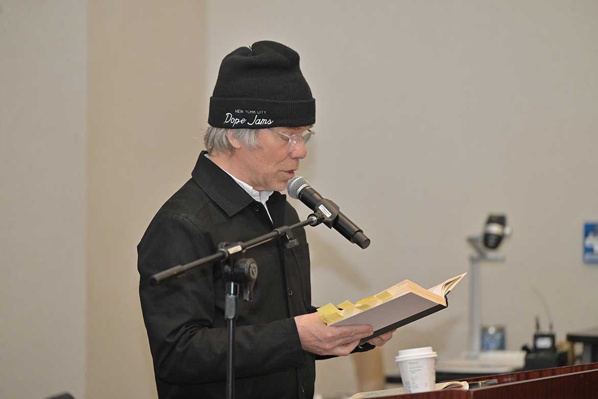 New York Times best-selling author and Grammy-nominated documentary producer Warren Zanes spoke to Scott Borchetta College of Media and Entertainment students on Thursday, Feb. 25, 2026, in the State Farm Room located in the Business and Aerospace on Middle Tennessee State University’s campus in Murfreesboro, Tenn. (MTSU photo by James Cessna)