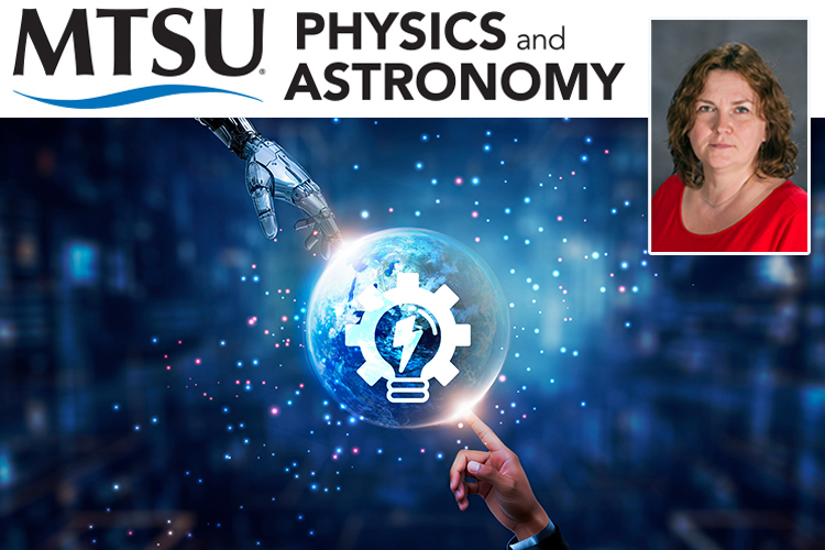 Middle Tennessee State University Physics and Astronomy Department lecturer Irina Perevalova will shift focus from distant galaxies to a pressing issue closer to home at the final First Friday Star Party of the semester.