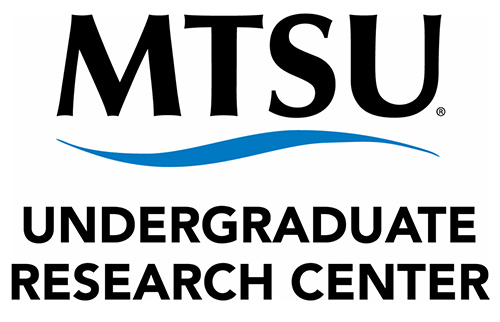 MTSU Undergraduate Research Center logo with blue accent