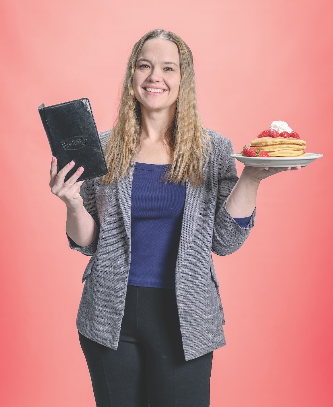 Liz Barnes, affected by family addiction, dropped out and became a Denny's waitress before discovering an affinity for science.