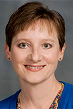 Dr. Laurie Witherow, associate vice provost for Admissions and Enrollment Services, smiling.