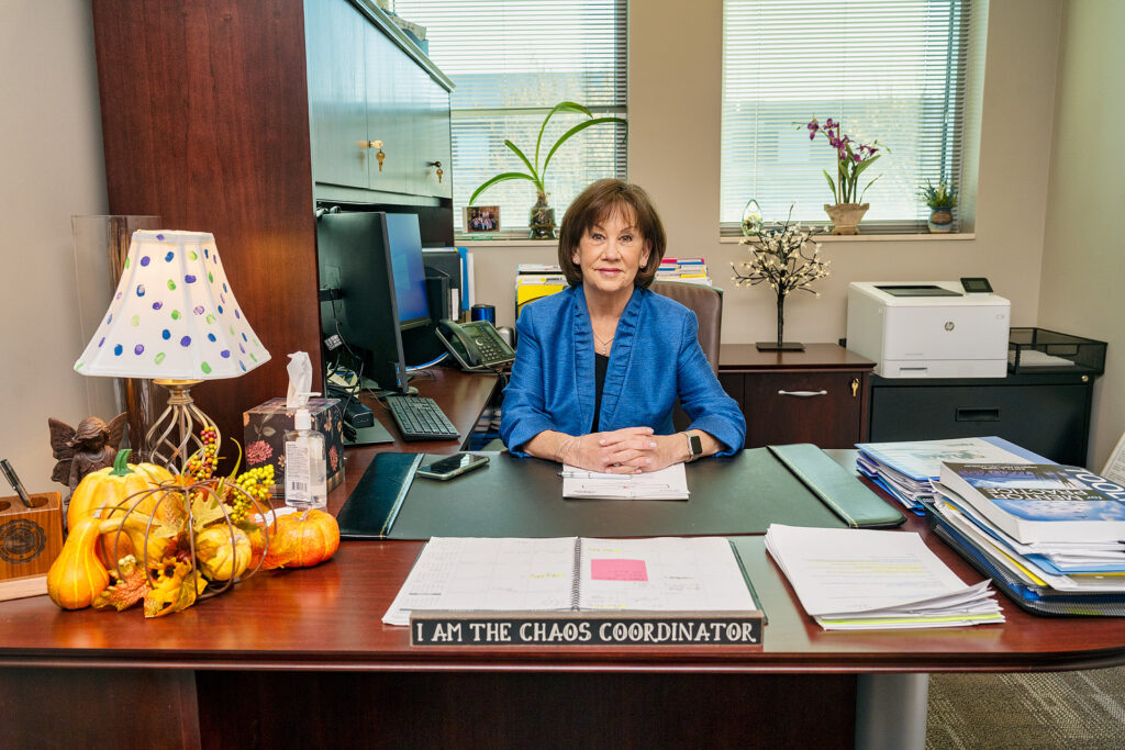 Bobbi Lussier, Executive Director, Office of Professional Laboratory Experiences, College of Education. (Photo: Andy Heidt)