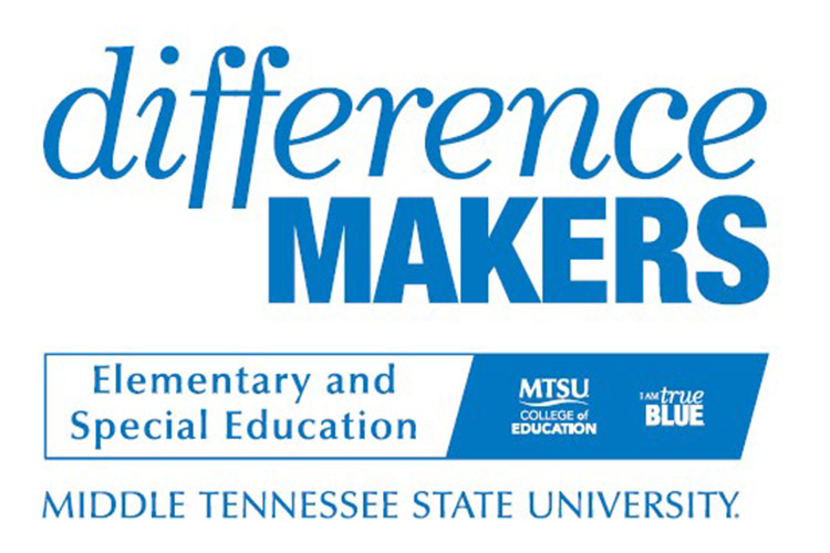 College of Education Difference Makers special logo.