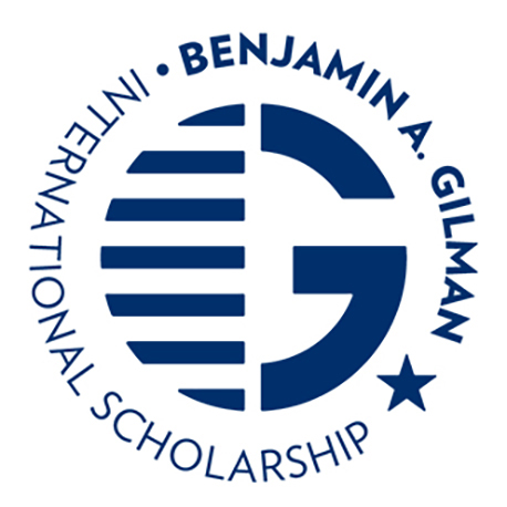 Benjamin A. Gilman International Scholarship circular logo.