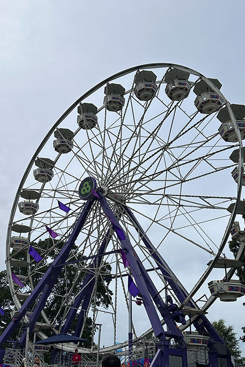 The famous ferris wheel at the 2026 Bonnaroo Music and Arts Festival held in Manchester, Tenn. June 11-14, 2026. (Submitted photo)