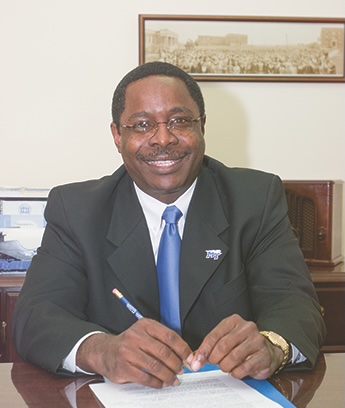 Sidney A. McPhee became MTSU's 10th president in fall 2001.