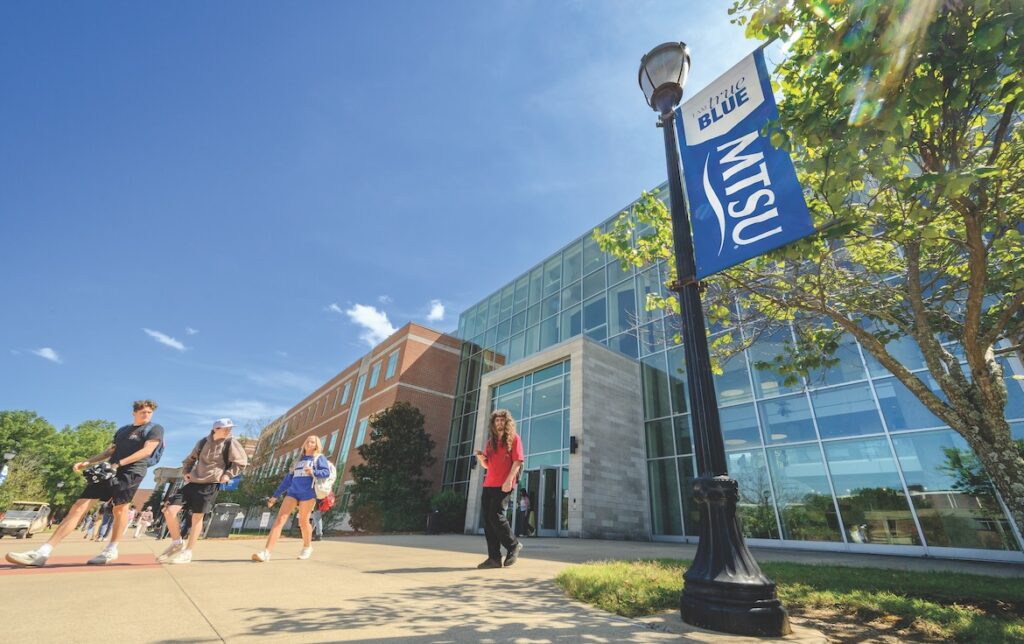 MTSU's 250,000-square-foot Science Building, the crown jewel of the Science Corridor of Innovation