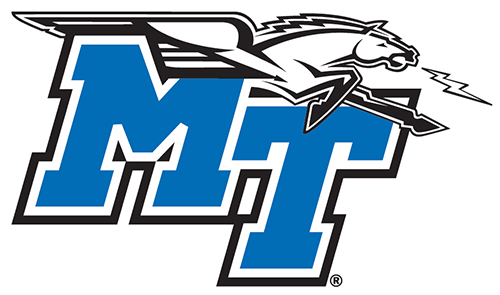 Blue MT logo beneath a white winged horse.