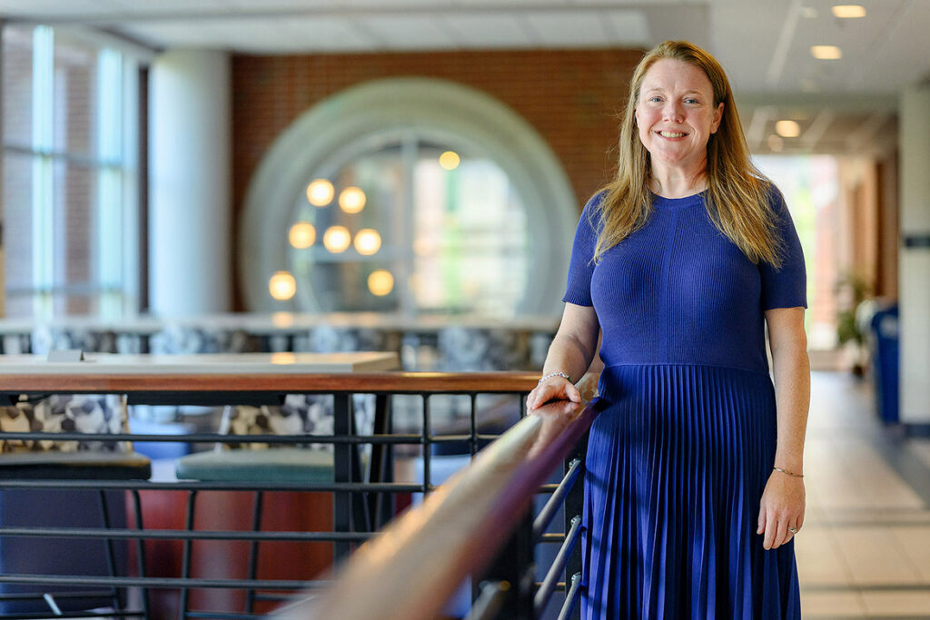 Bethany Rhoten, a psychiatric mental health nurse practitioner, took the helm as director of the School of Nursing at Middle Tennessee State University in Murfreesboro, Tenn., on Aug. 1, 2026. (MTSU photo by Andy Heidt)