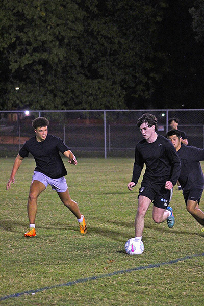 In this undated photo, students at Middle Tennessee State University in Murfreesboro, Tenn., play intramural soccer as part of Campus Recreation sports. Intramural sports are now offered at no cost for students as part of a new initiative. (Submitted photo)
