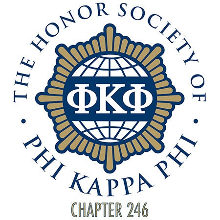MTSU Phi Kappa Phi Chapter 246 circular logo.