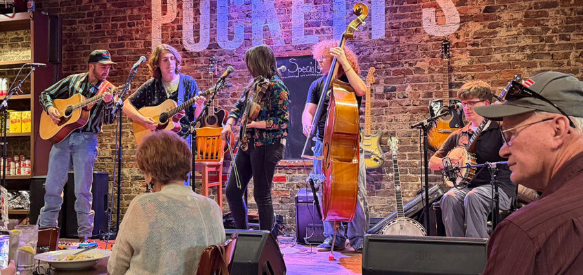 In this undated photo, Middle Tennessee State University students perform on the stage of Puckett’s Restaurant located on the Public Square in Murfreesboro, Tenn., as part of a previous “MTSU Rhythm: Live & Local at Puckett’s” series. The latest series kicks off at 6:30 p.m. Tuesday, Sept. 22, 2026.(Submitted photo)