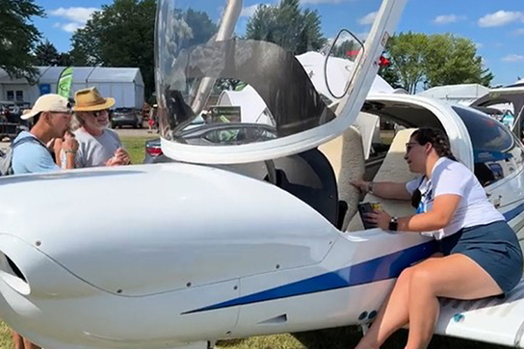 Middle Tennessee State University’s Department of Aerospace will be displaying one of its four-seat, low-wing composite Diamond DA40 aircraft like this one at the Music City STOL event taking place Oct. 9-10, 2026, at the Lebanon Municipal Airport in Lebanon, Tenn. (Submitted photo).