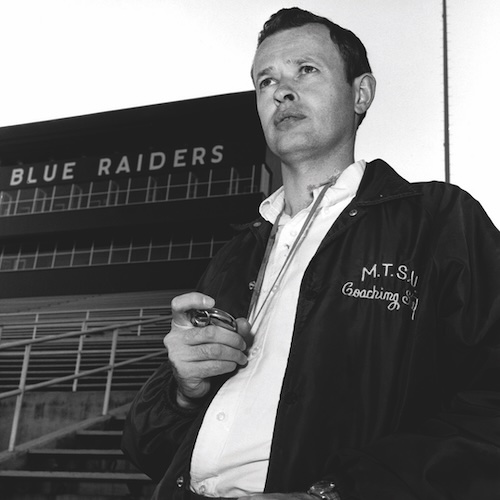 Hayes was the first advisor when Kappa Alpha Psi, a Greek letter fraternity with predominantly Black membership, began a chapter at MTSU. (MTSU file photo)