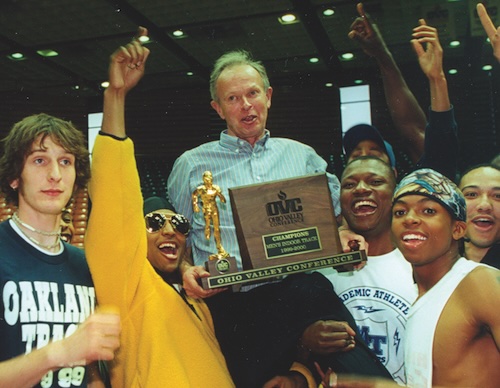 Hayes captured 34 coach of the year awards in three conferences, as well as 1981 NCAA Outdoor Coach of the Year. (MTSU file photo)
