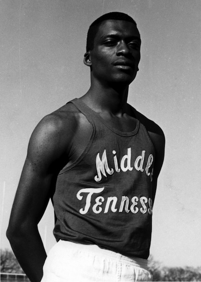 Hayes recruited Jerry Singleton, the first Black scholarship varsity athlete at MTSU. (MTSU file photo)