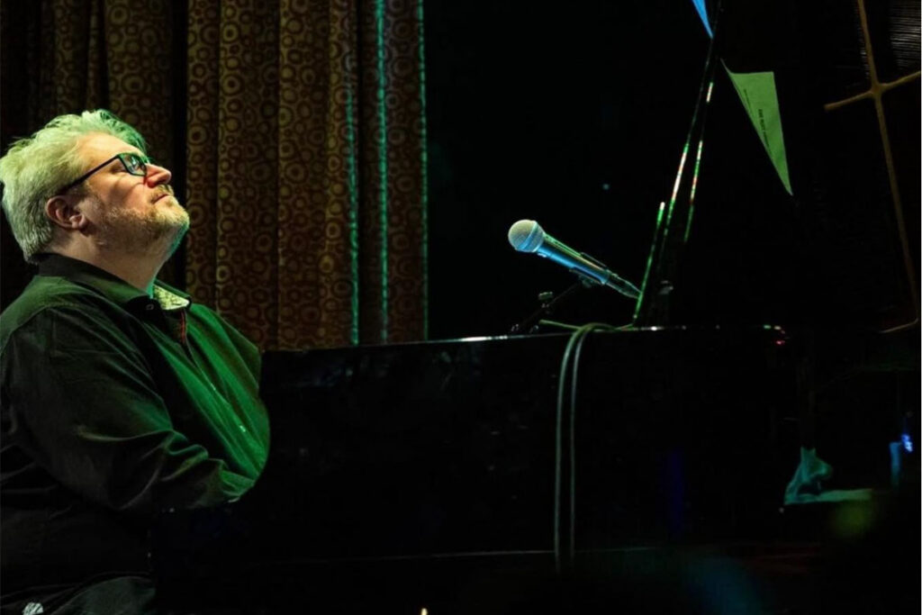 Pictured performing on stage in this undated photo is vocalist, pianist and new Middle Tennessee State University School of Music faculty member Jody Nardone, who will perform on Oct. 22 at Hinton Hall on the Murfreesboro, Tenn., campus as part of the 2026-27 MTSU Jazz Artist Series. (Photo submitted.)