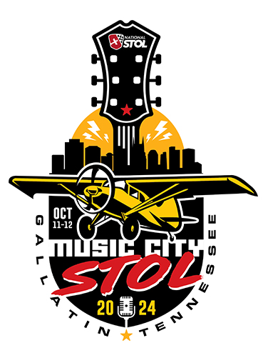 Multicolored Music City STOL logo.