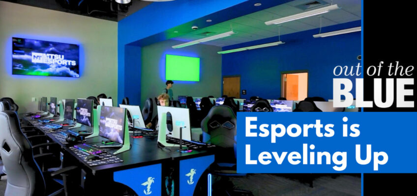 MTSU Esports Level Up Arena featured on Out of the Blue